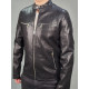 Куртка мужская из экокожи 44-54 арт.820, Цвет Черный, Международный размер M, Размер мужской одежды (RU) 46
