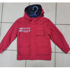 Ветровка детская от 3 до 7 лет S&D арт.822, Размер детской одежды (по росту) 98, Цвет Красный