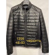 Куртка мужская из экокожи 48-60 арт.825, Цвет Черный, Международный размер XXL, Размер мужской одежды (RU) 52