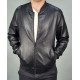 Куртка мужская из экокожи 48-60 арт.826, Цвет Черный, Международный размер L, Размер мужской одежды (RU) 48