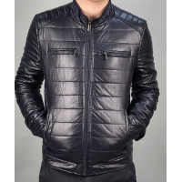 Куртка мужская Kasiqi из экокожи , Черный, XXXL