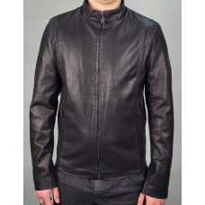 Куртка мужская из экокожи L-5XL арт.838, Цвет Черный, Международный размер L, Размер мужской одежды (RU) 48