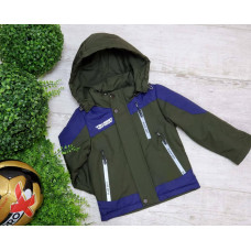 Куртка термо демисезонная для мальчика 3-7 лет YSH арт.846, Размер детской одежды (по росту) 104, Цвет Хаки
