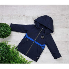 Куртка демисезонная для мальчика 2-6 лет MIJNIYKA , 104,  Синий