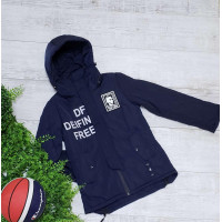 Куртка демисизонная для мальчика 7-11 лет DELFIN , Синий,  128