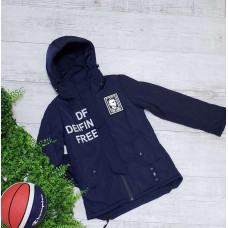 Куртка демисизонная для мальчика 7-11 лет DELFIN , Синий,  128