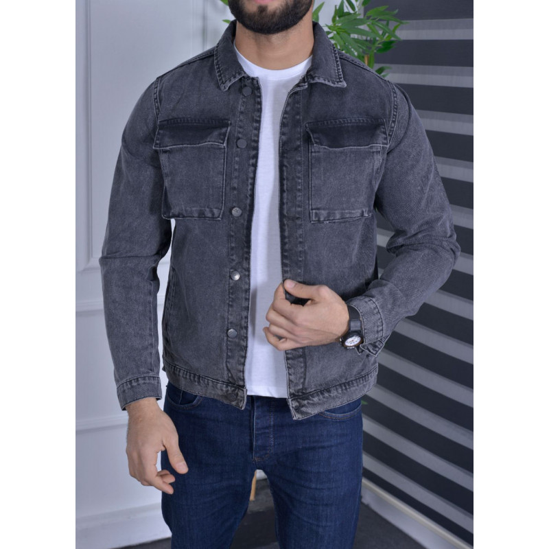Куртка джинсовая JOHN LUCCA мужская  , Синий, XXL