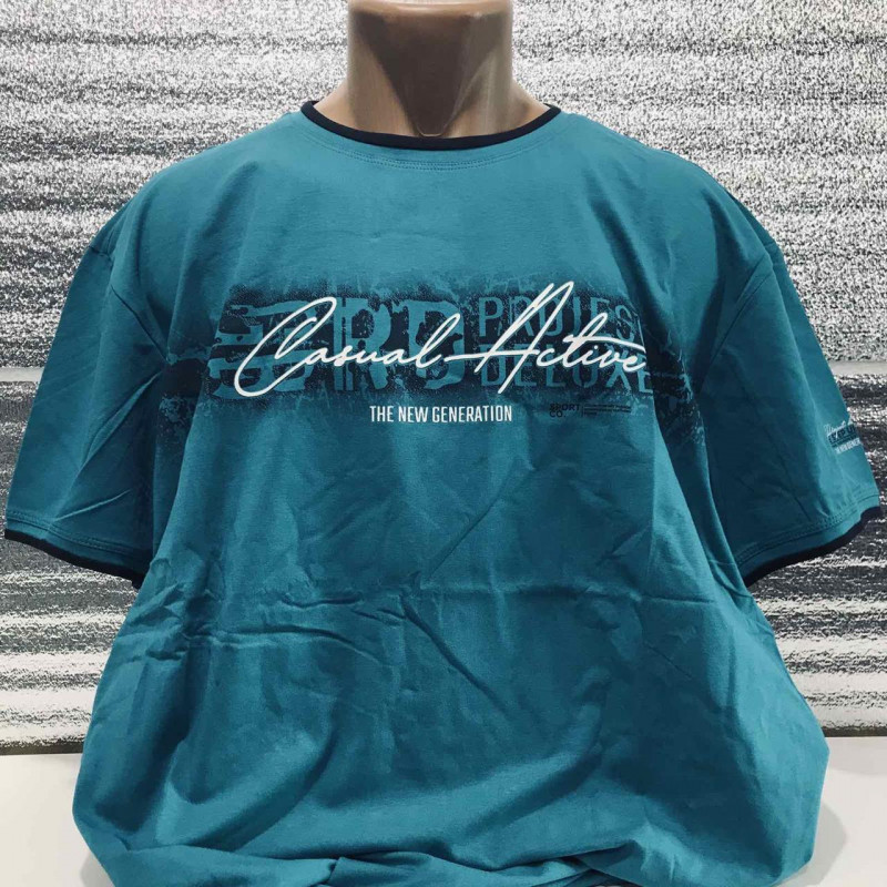 Футболка мужская большого размера RESOR LIFE , 4XL,  Белый