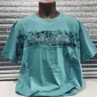 Футболка мужская большого размера KAMENI 2XL-5XL , XXL,Зеленый