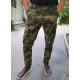 Брюки карго мужские LS коттоновые, 38, Камуфляж